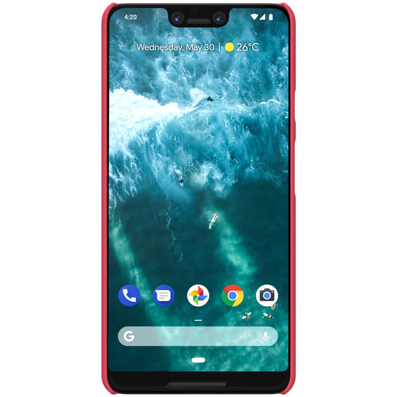 Husa Google Pixel 3 XL Nillkin Frosted Red