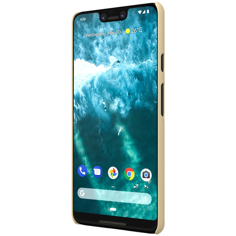 Husa Google Pixel 3 XL Nillkin Frosted Gold
