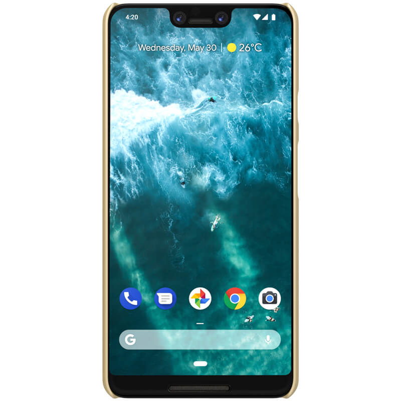 Husa Google Pixel 3 XL Nillkin Frosted Gold