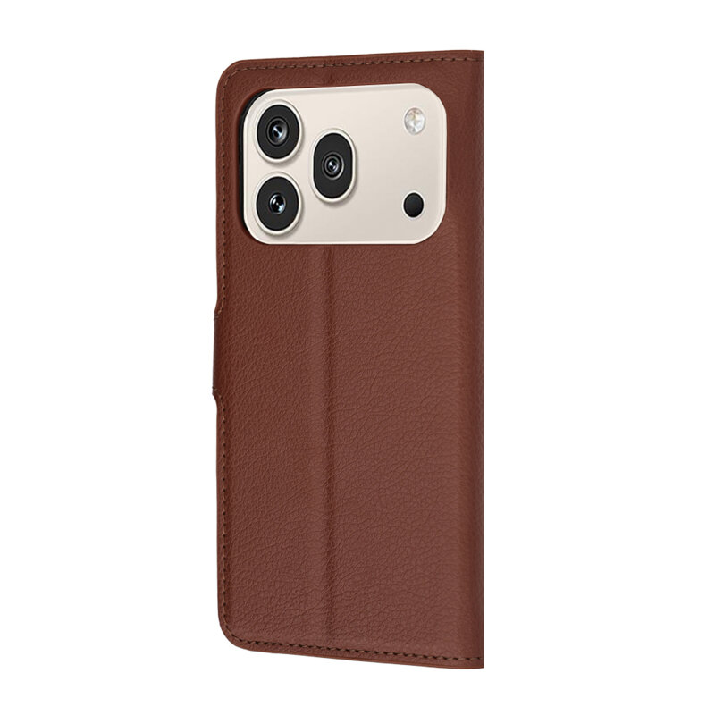 Husa Honor 600 Pro Techsuit Leather Folio, maro