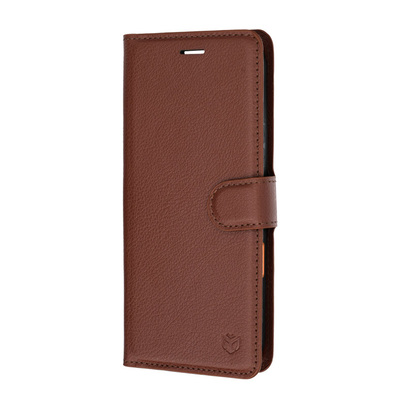 Husa Honor 600 Techsuit Leather Folio, maro