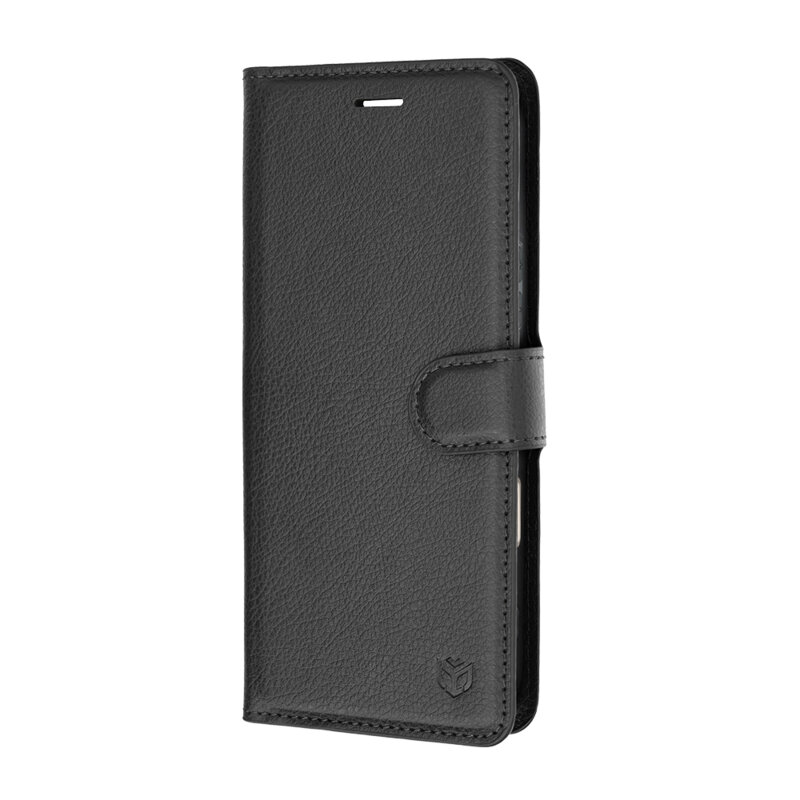 Husa Honor 600 Pro Techsuit Leather Folio, negru