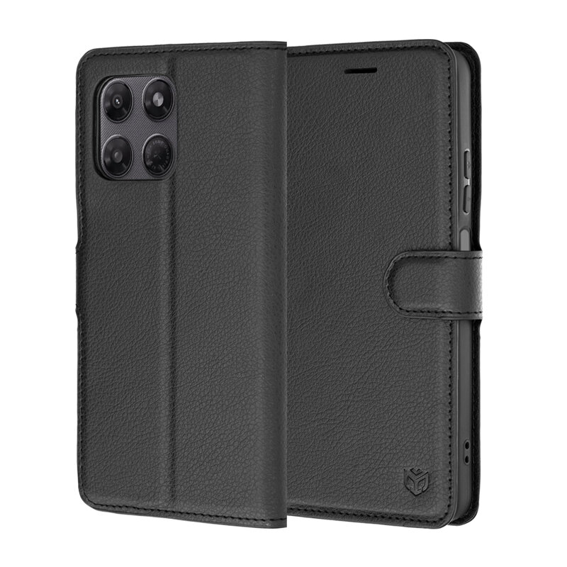 Husa Motorola Moto G37 Power Techsuit Leather Folio, negru