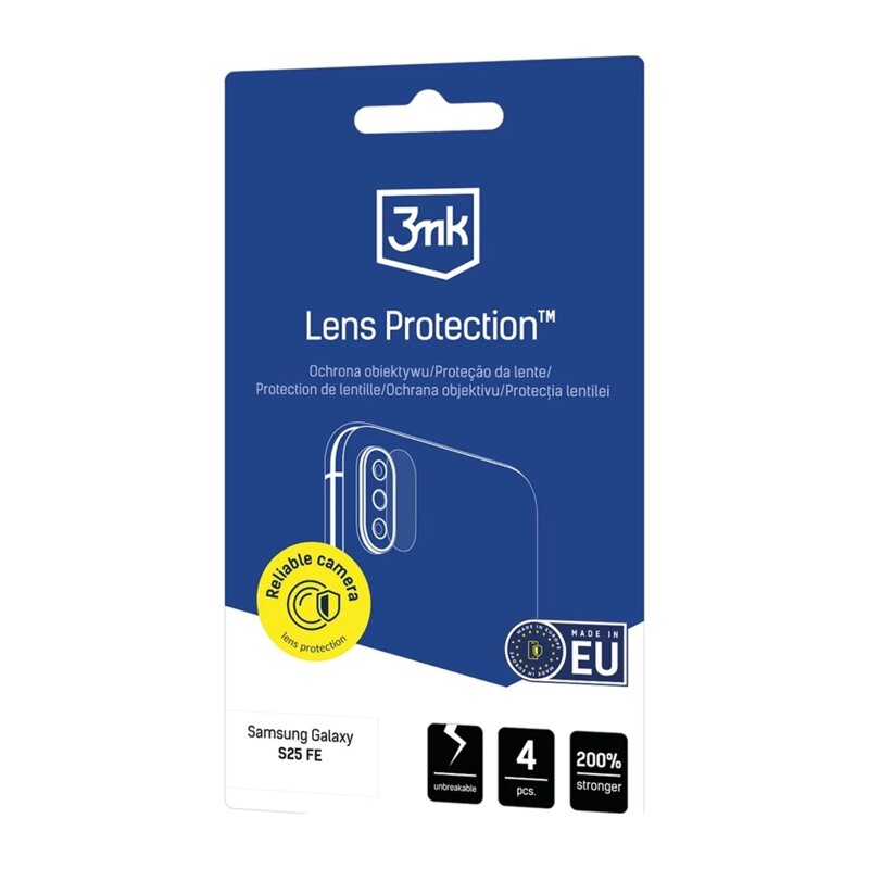 [Pachet 4x] Folie Motorola Moto G06 Power 3mk Lens Protection, transparenta