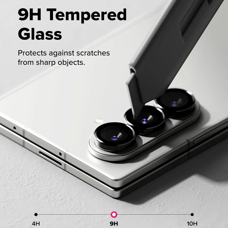 Folie sticla camera Samsung Galaxy Z Fold8 Ultra Ringke Camera Lens Frame, negru