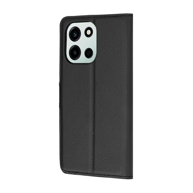 Husa OnePlus Nord 6 Techsuit Leather Folio, negru