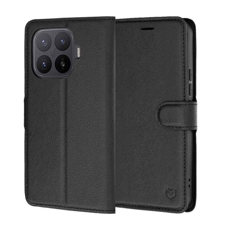 Husa Xiaomi 17T Pro Techsuit Leather Folio, negru