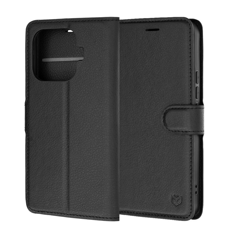 Husa Xiaomi 17T Pro Techsuit Leather Folio, negru