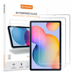 [Pachet 2x] Folie sticla Samsung Galaxy Tab S6 Lite 2022 Techsuit ArmorGlass CrystalHD, transparenta