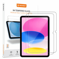 [Pachet 2x] Folie sticla iPad 10 (2022) 10.9 Techsuit ArmorGlass CrystalHD, transparenta