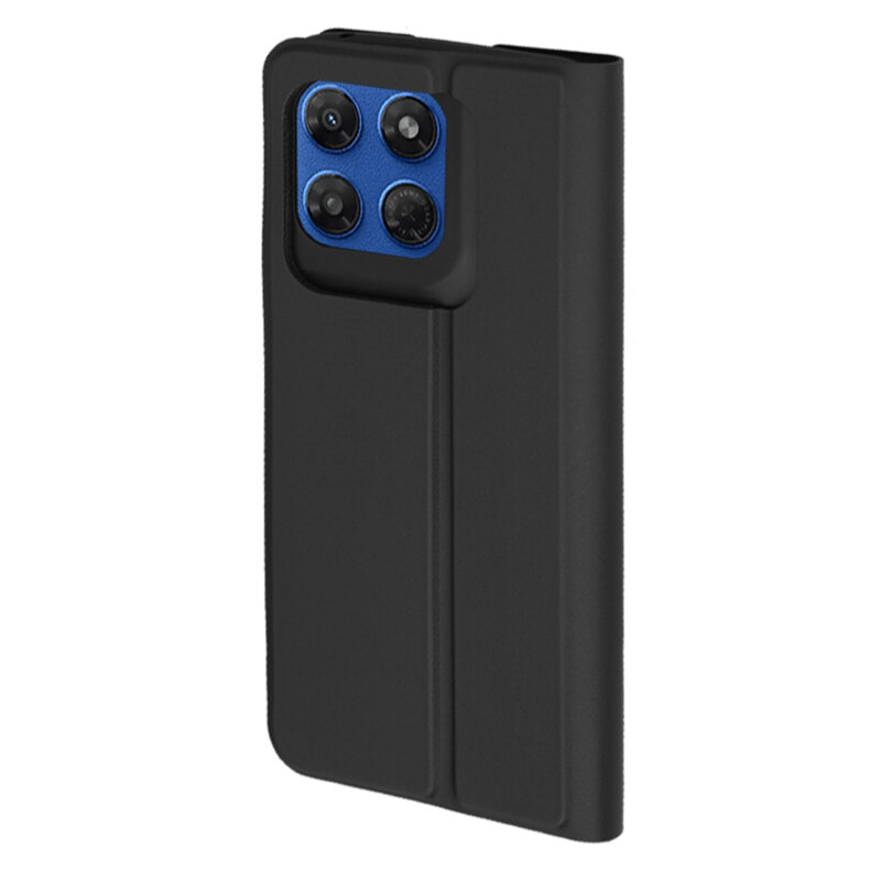 Husa Motorola Moto G37 Techsuit Magskin Book, negru