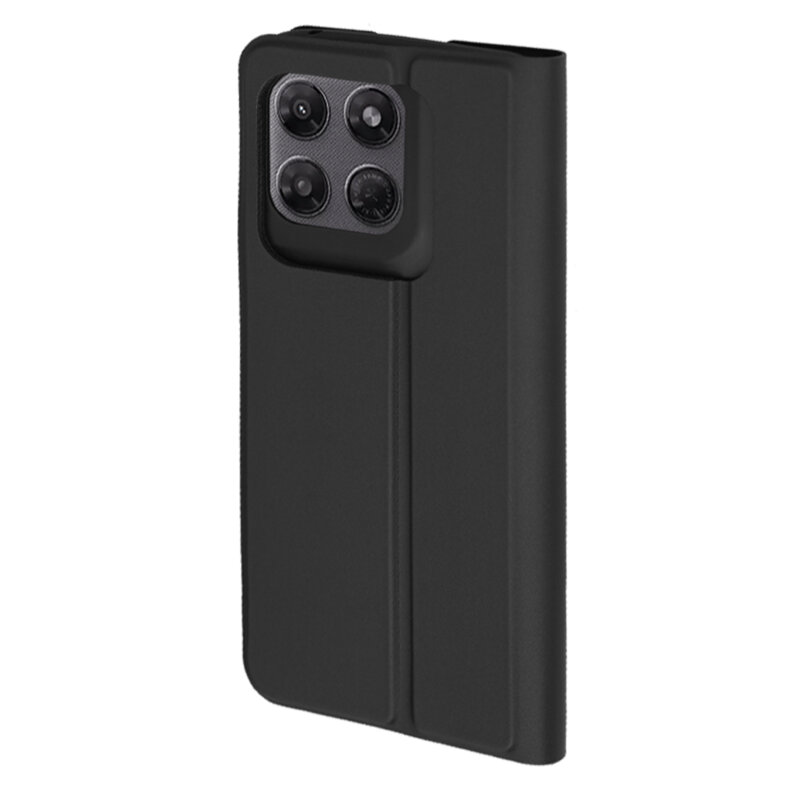 Husa Motorola Moto G37 Power Techsuit Magskin Book, negru