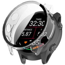 [Pachet 360°] Husa + folie Garmin Forerunner 70 Techsuit Defense, transparenta