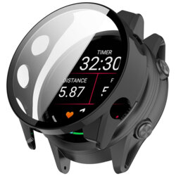 [Pachet 360°] Husa + folie Garmin Forerunner 170 Techsuit Defense, negru