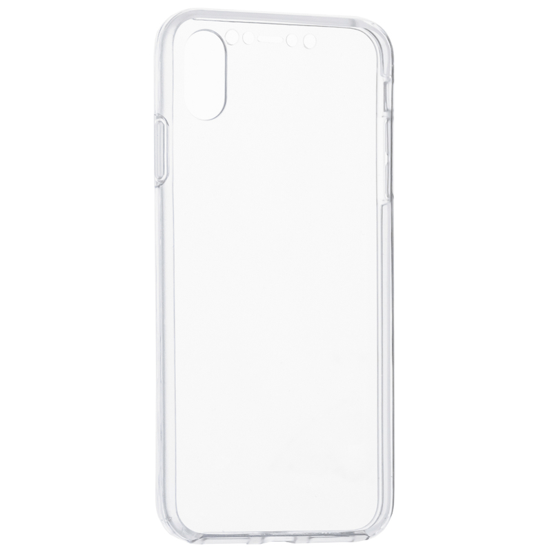 Husa iPhone XS Max FullCover 360 - Transparent
