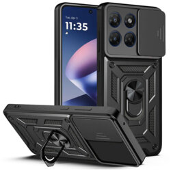 Husa Motorola Moto G37 protectie camera Techsuit CamShield Series, negru