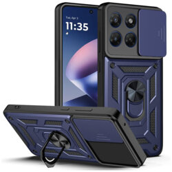 Husa Motorola Moto G37 protectie camera Techsuit CamShield Series, albastru