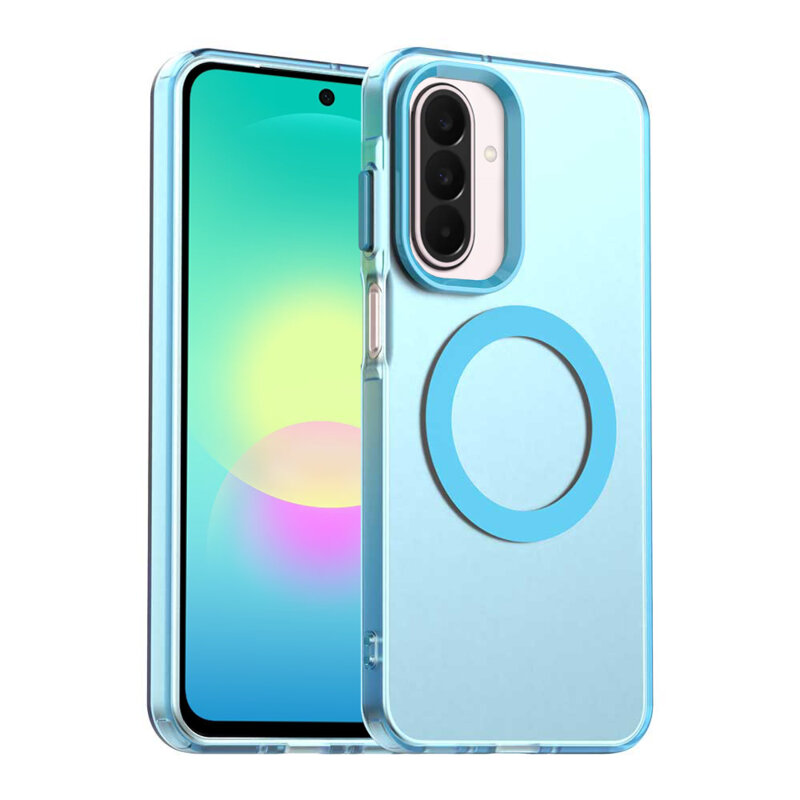 Husa Samsung Galaxy A27 5G Techsuit CandyCase MagSafe, albastru