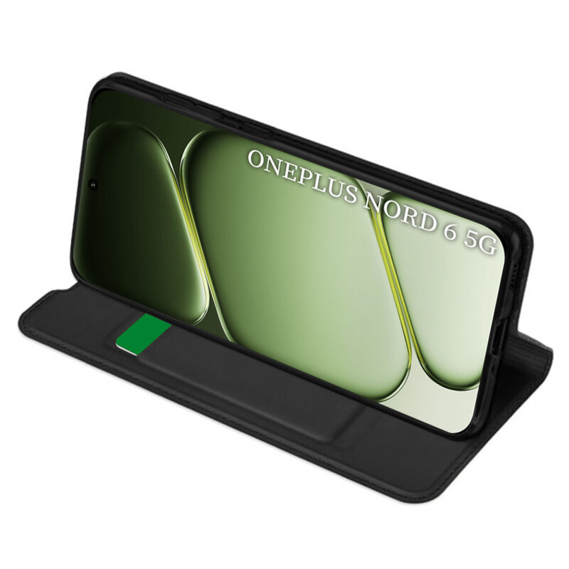 Husa OnePlus Nord 6 Techsuit Magskin Book, negru