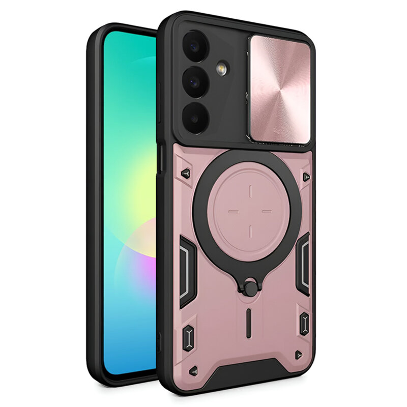 Husa Samsung Galaxy A27 5G Techsuit CamGuard Pro, roz auriu