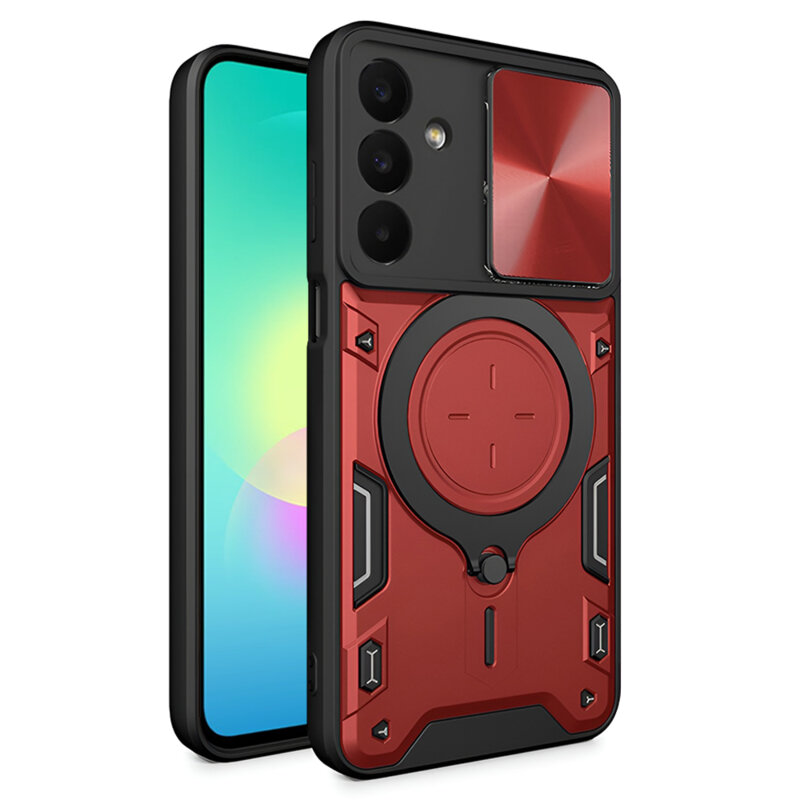 Husa Samsung Galaxy A27 5G Techsuit CamGuard Pro, rosu