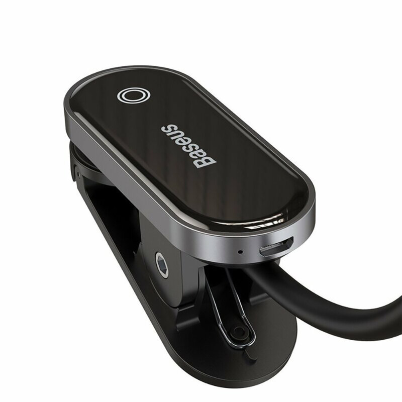 Veioza, lampa pentru birou cu clips Baseus DGRAD-0G, gri