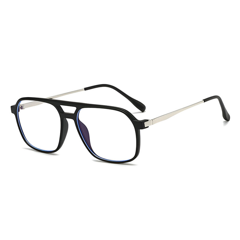 Ochelari antireflex unisex Techsuit, negru/argintiu, 83092