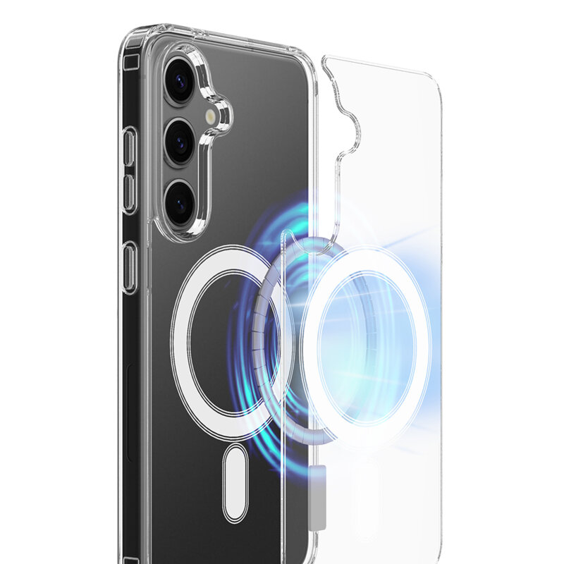 Husa Samsung Galaxy A27 5G Techsuit MagSafe Pro, transparenta