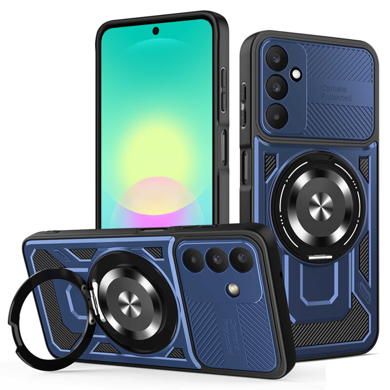 Husa Samsung Galaxy A27 5G Techsuit RuggedCam, albastru