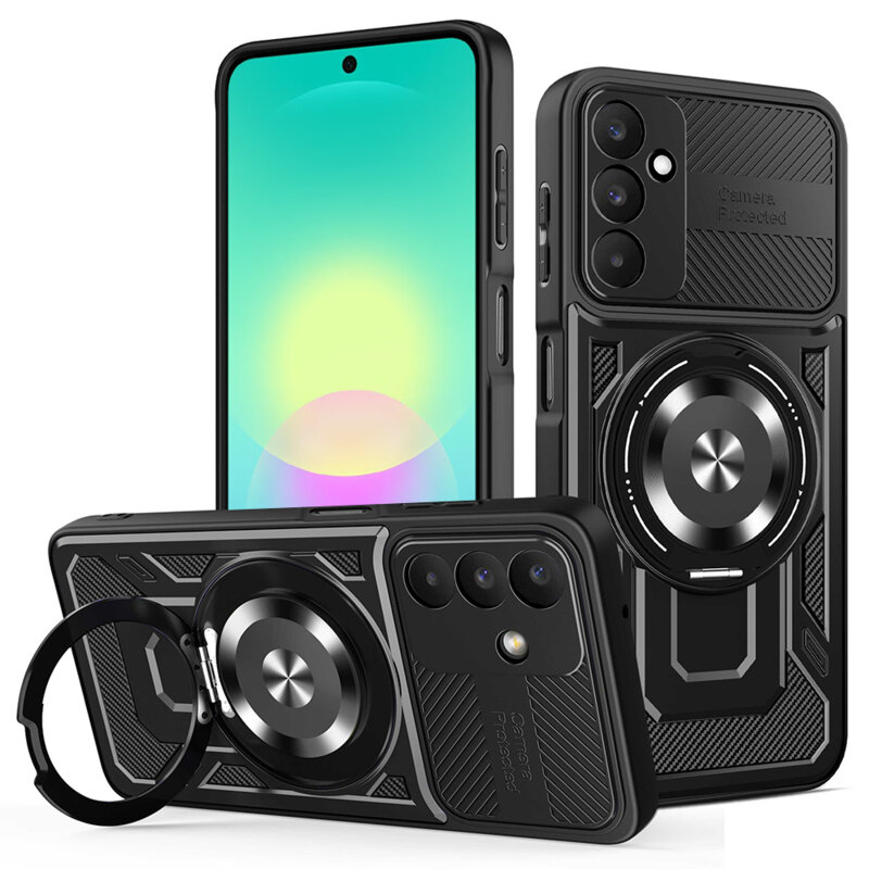 Husa Samsung Galaxy A27 5G Techsuit RuggedCam, negru
