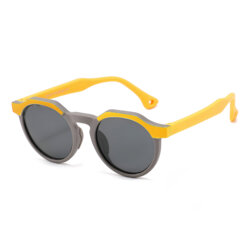 Ochelari de soare pentru copii Techsuit 601, oranj/gri
