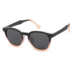 Ochelari de soare pentru copii Techsuit 691, negru/oranj