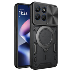 Husa Motorola Moto G47 Techsuit CamGuard Pro, negru