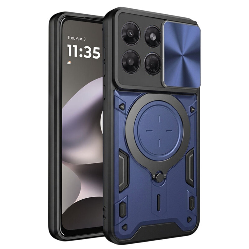 Husa Motorola Moto G37 Power Techsuit CamGuard Pro, albastru