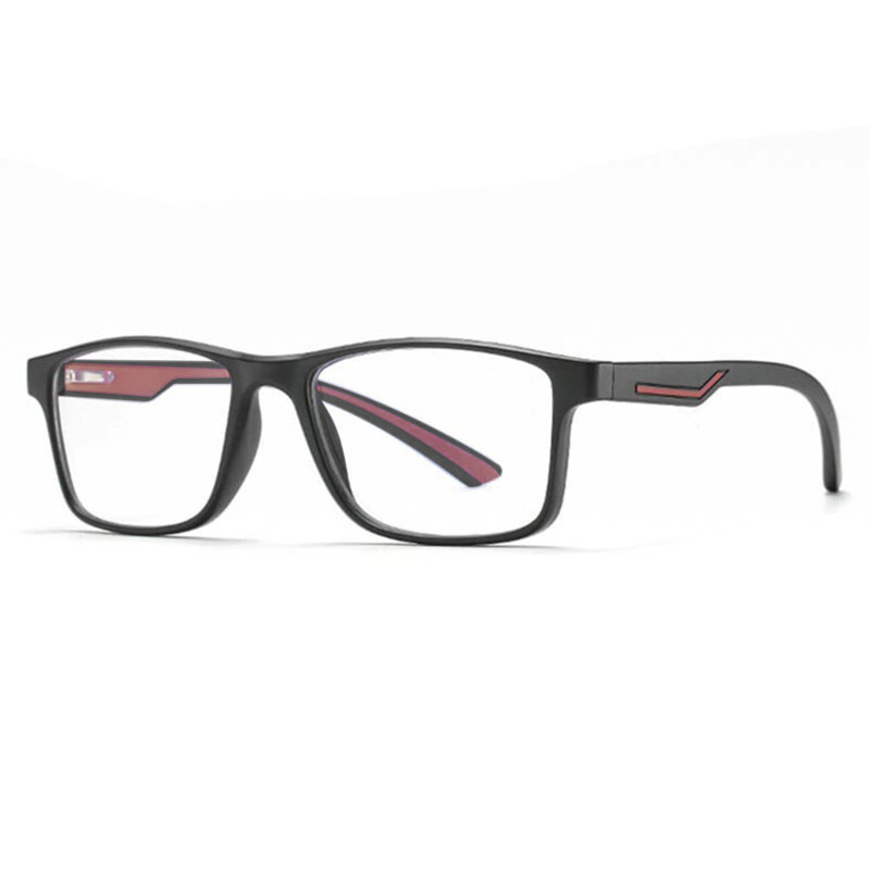 Ochelari lumina albastra cu protectie calculator Techsuit, negru rosu, F2388