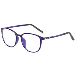 Ochelari rotunzi dama protectie lumina albastra pentru calculator, mov, F2822