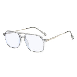 Ochelari antireflex unisex Techsuit, transparent/argintiu, 83092