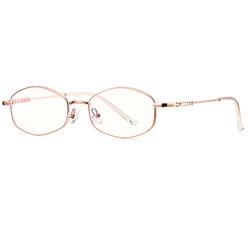 Ochelari pentru calculator dama micro Techsuit, roz auriu, LS501