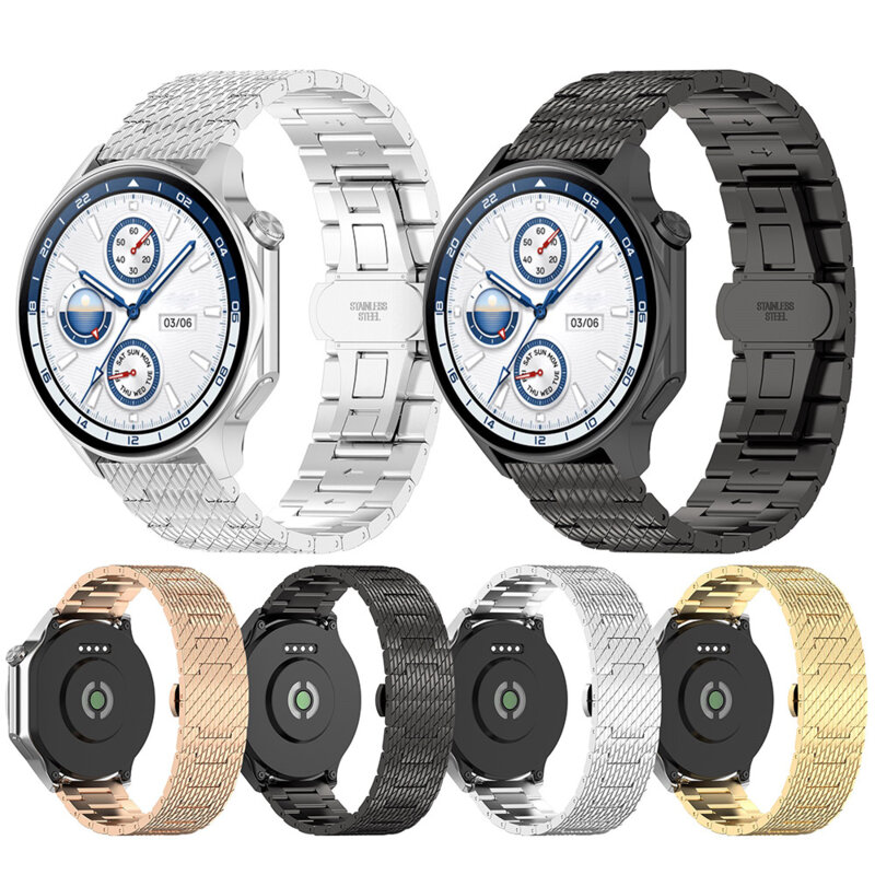 Curea premium Honor Watch 6 Techsuit, roz, W052