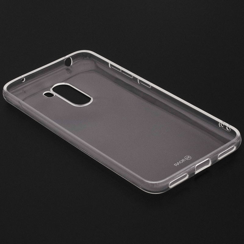 Husa Xiaomi Pocophone F1 Roar Colorful Jelly Case - Transparent