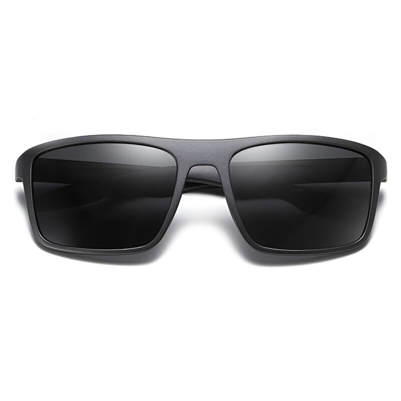 Ochelari soare barbati polarizati Techsuit, negru mat/gri, MM101