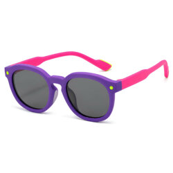 Ochelari pentru copii premium, filtru UV Techsuit 616, mov/roz