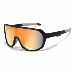 Ochelari sport premium pentru copii Techsuit 22312, oranj/negru