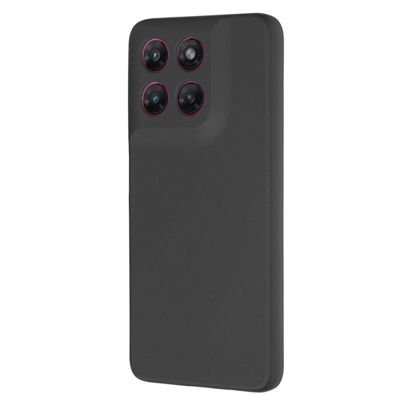 Husa silicon Motorola Moto G47 Techsuit SoftFlex, negru