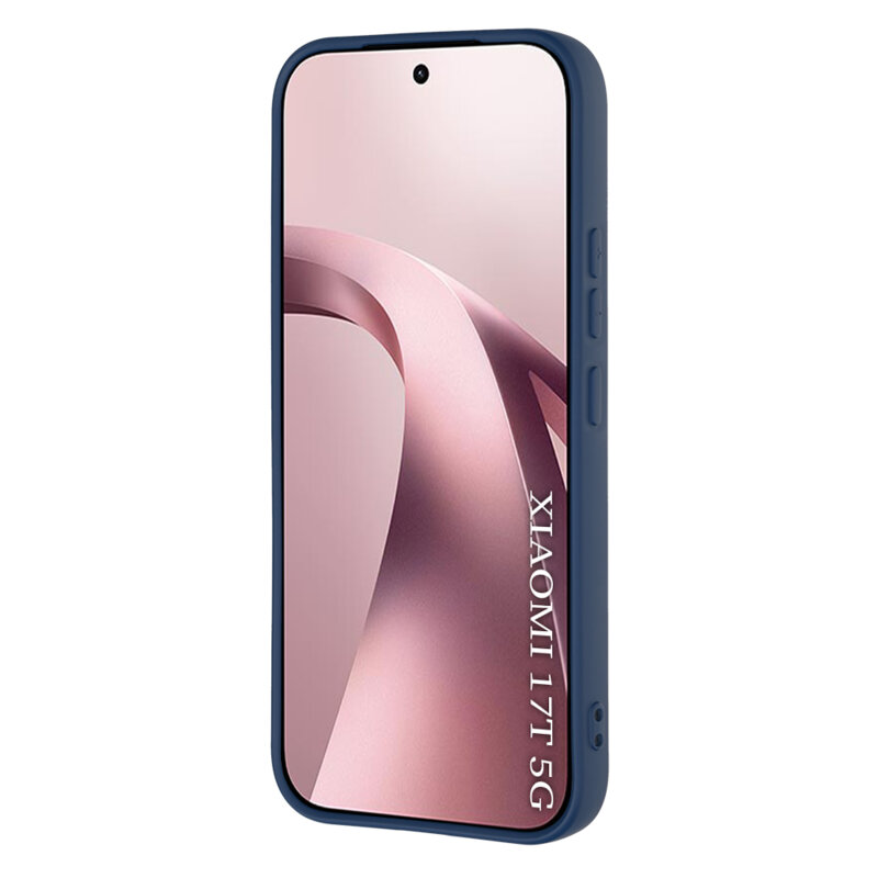 Husa silicon Xiaomi 17T Techsuit SoftFlex, bleumarin