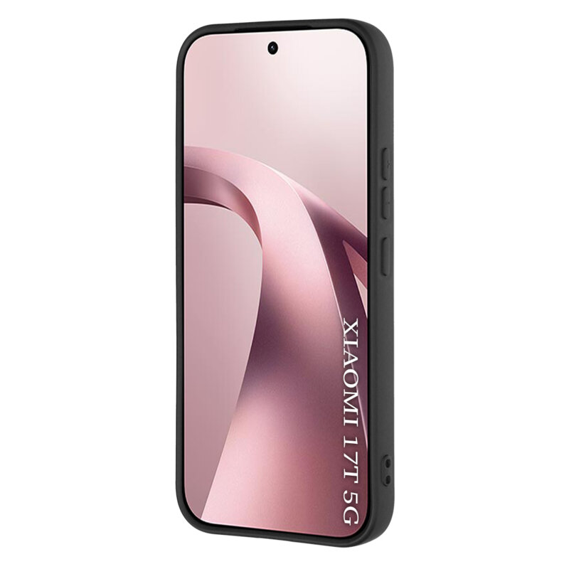 Husa silicon Xiaomi 17T Techsuit SoftFlex, negru