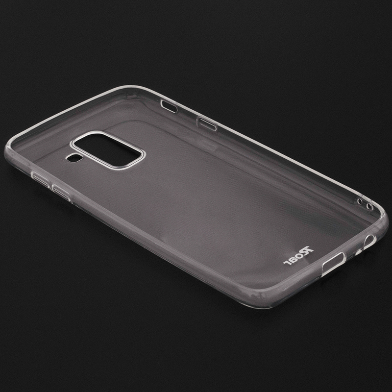 Husa Samsung Galaxy A6 Plus 2018 Roar Colorful Jelly Case Transparent