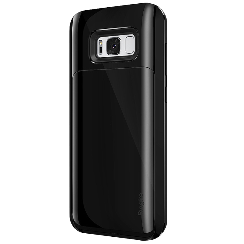 Husa Samsung Galaxy S8 Ringke Access Wallet - Gloss Black