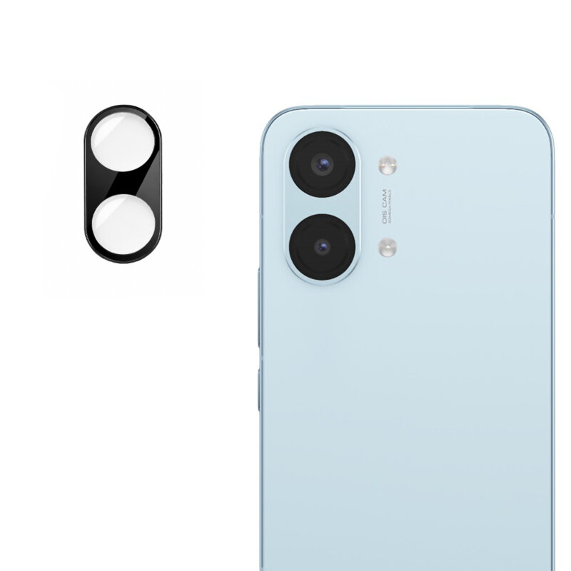 Folie camera Xiaomi Poco X8 Pro Max Techsuit Full Glass, negru