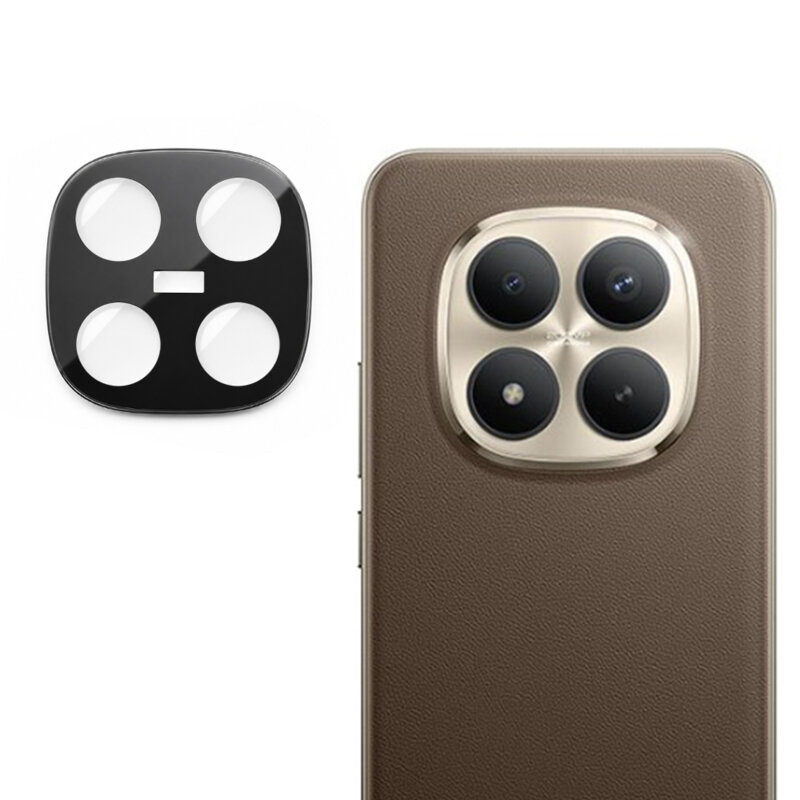 Folie camera Xiaomi Redmi Note 15 Pro+ 5G Techsuit Full Glass, negru